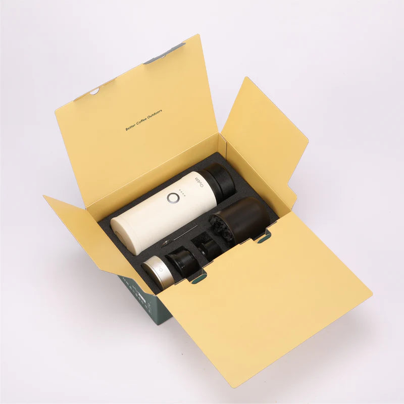 Set navideño de cafetera espresso todo en uno