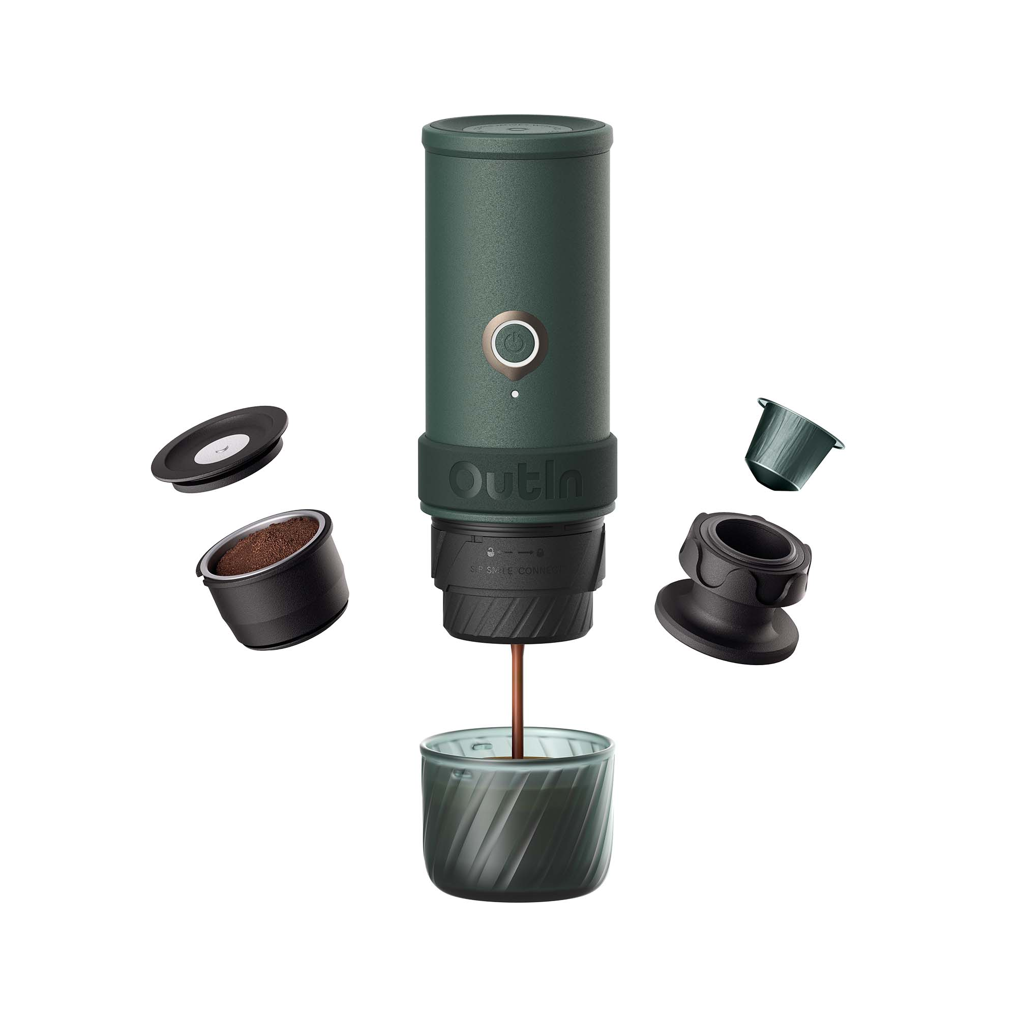 OutIn Mino Cafetera Expreso Eléctrica Portátil (Pre-pedido)