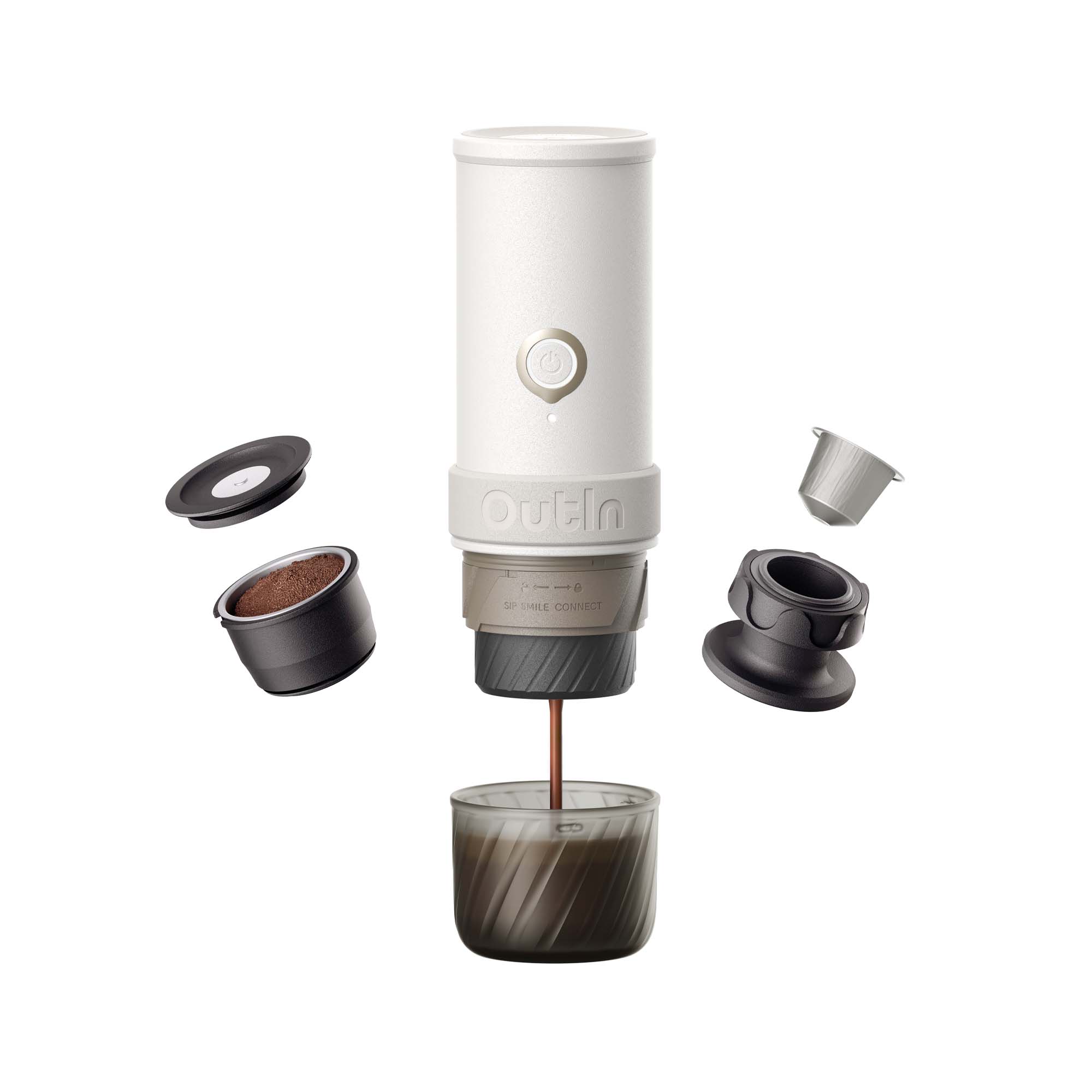OutIn Mino Cafetera Expreso Eléctrica Portátil (Pre-pedido)