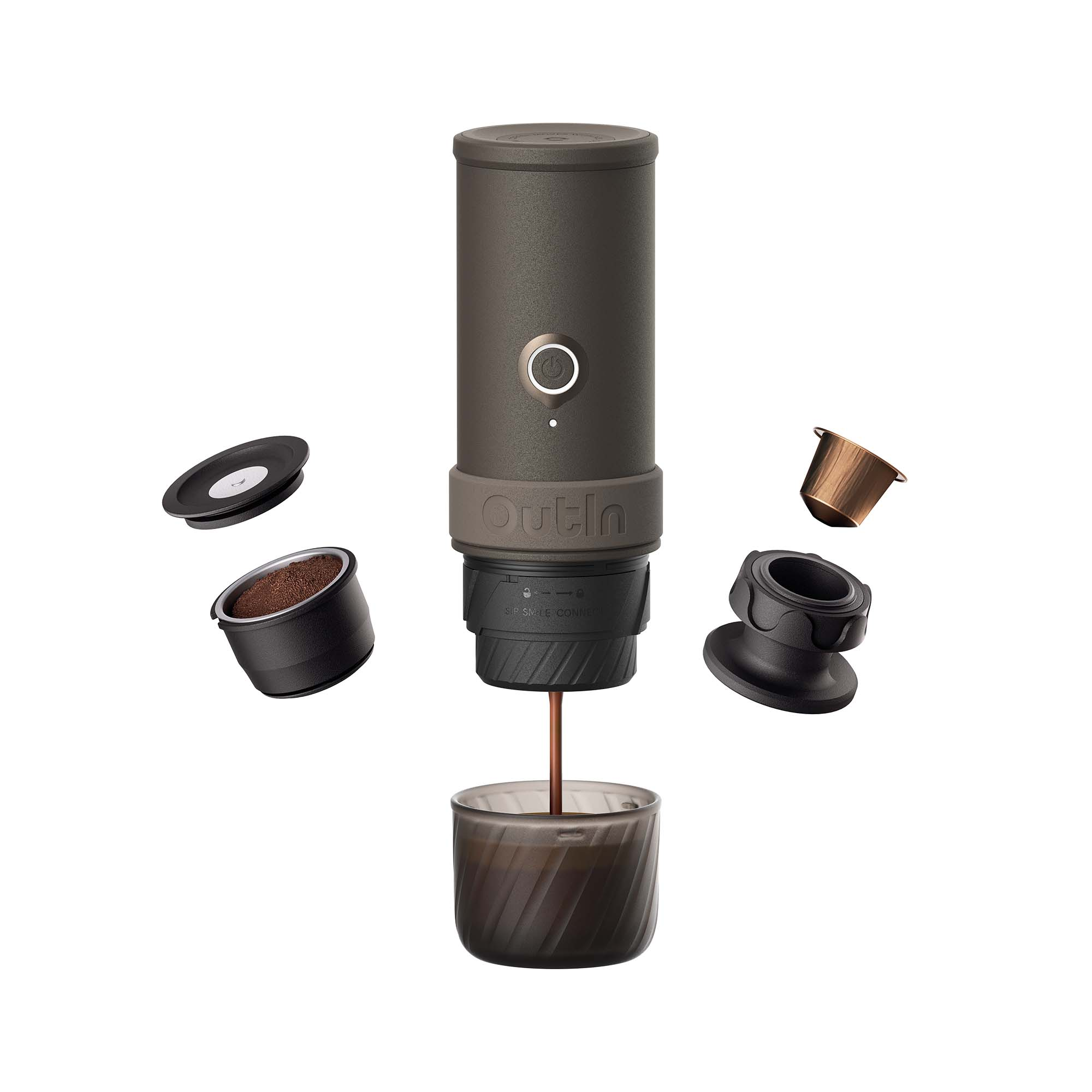 OutIn Mino Cafetera Expreso Eléctrica Portátil (Pre-pedido)
