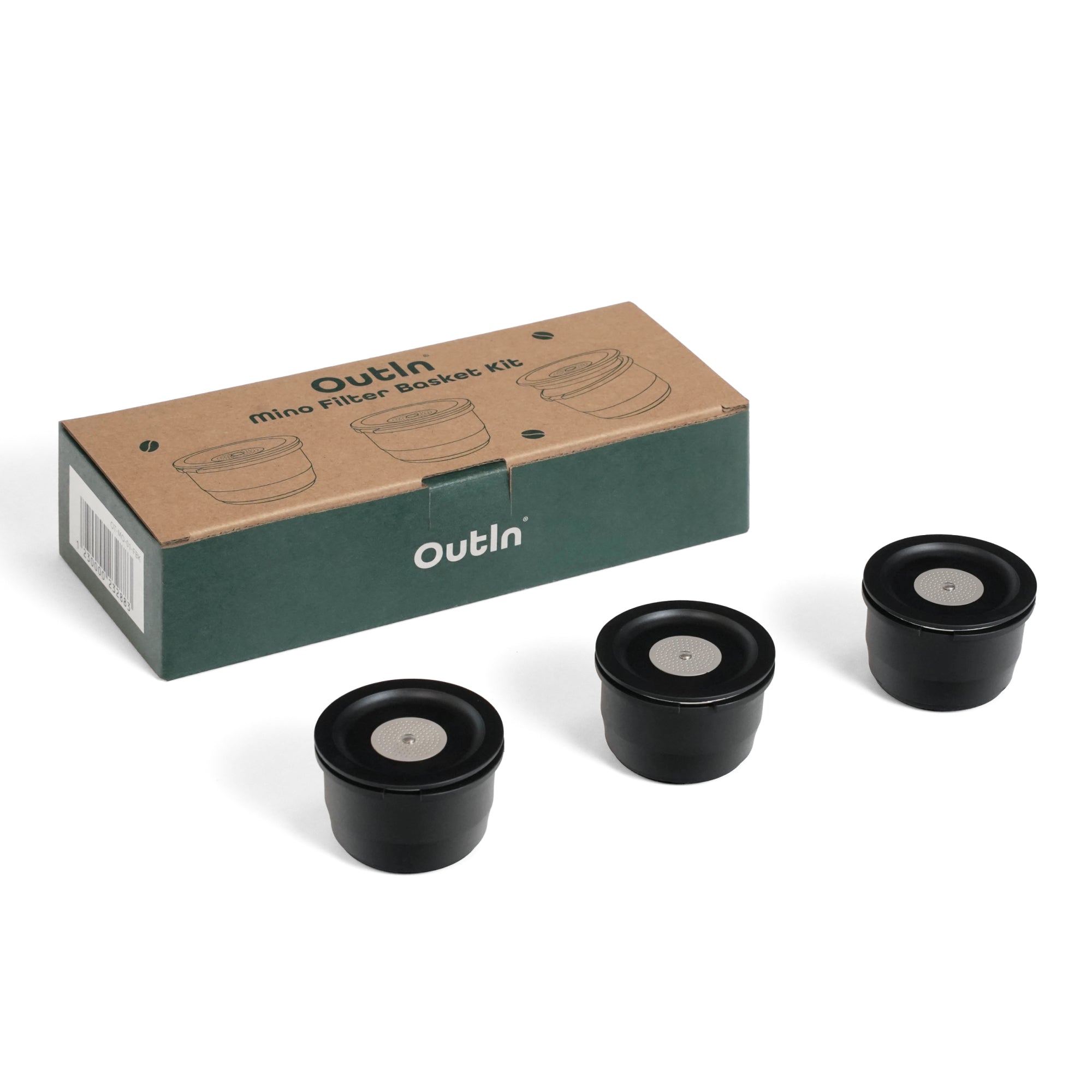 OutIn Mino Kit de 3 Cestas de Filtro 3 en 1