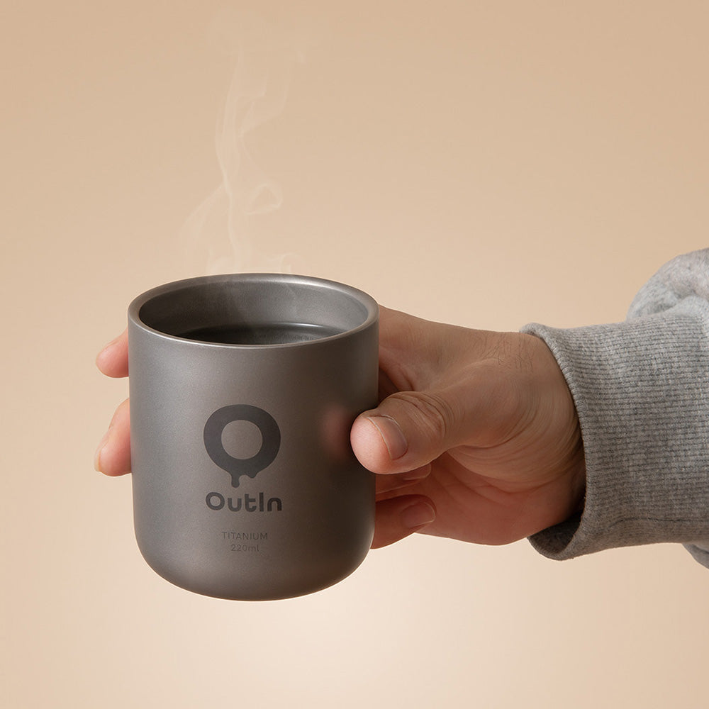 Taza de Café de Titanio