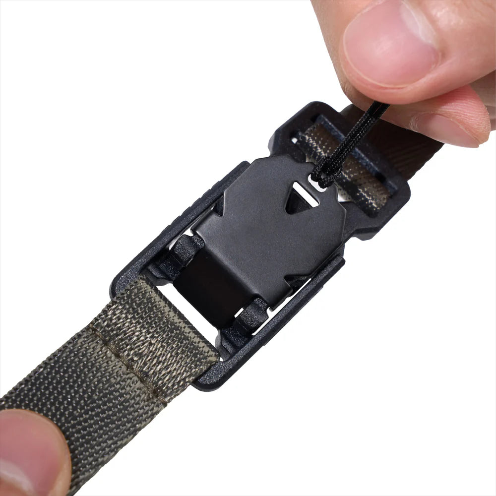 Bolsillo tipo bandolera (verde cañón)