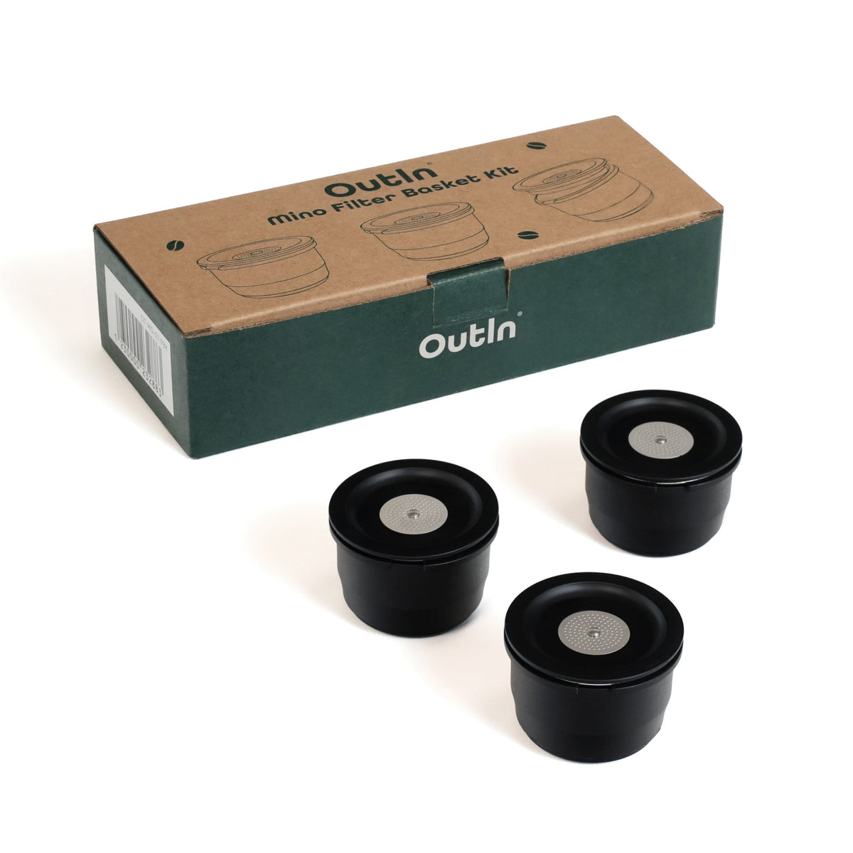 OutIn Mino Kit de 3 Cestas de Filtro 3 en 1
