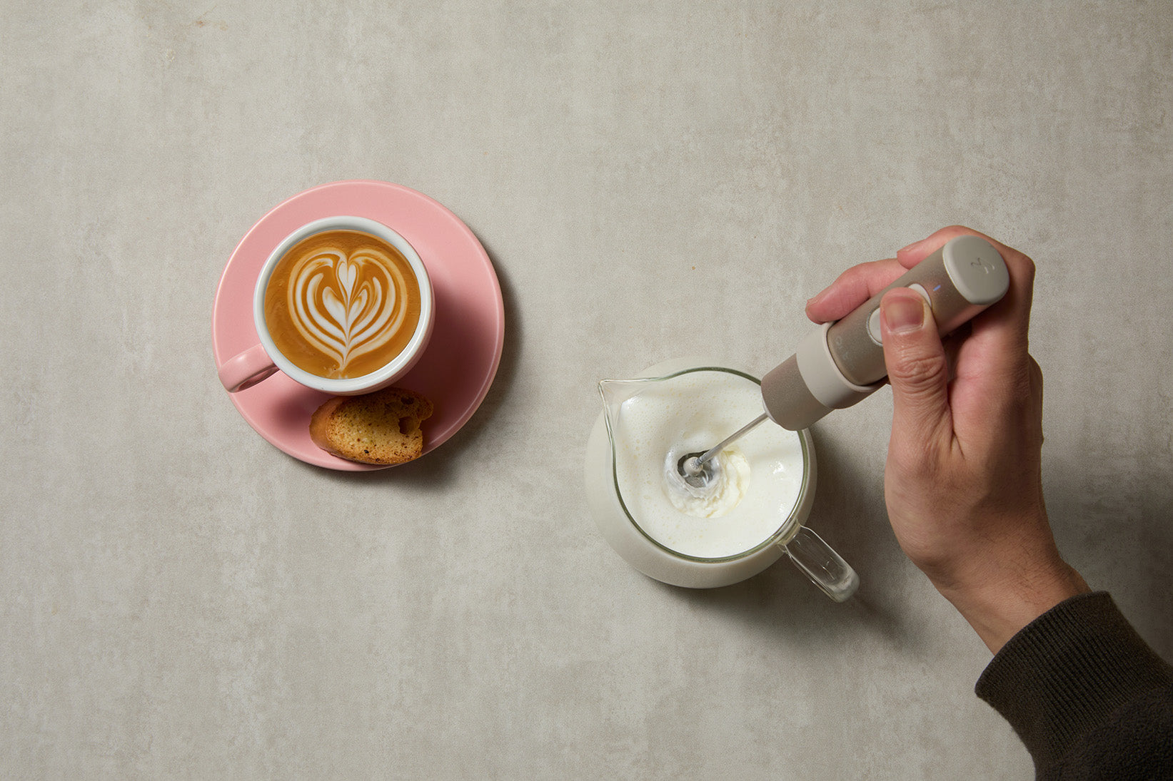 Sistema de espumado patentado para microespuma de calidad barista